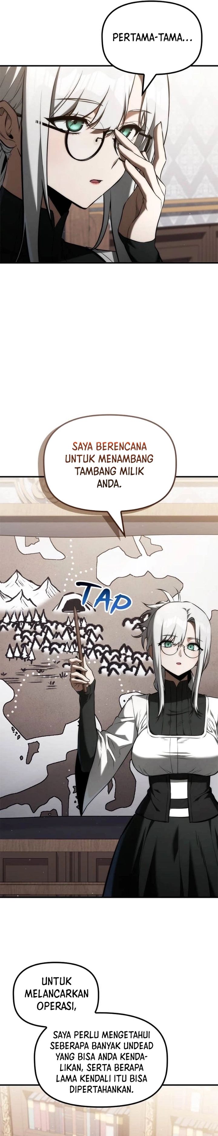 The Necromancer Family’s Young Heir Chapter 46 Bahasa Indonesia