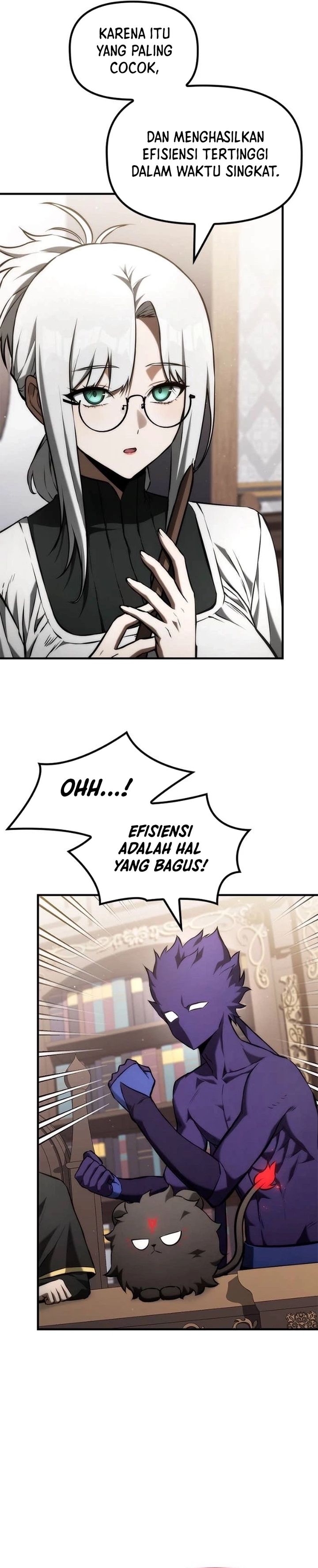 The Necromancer Family’s Young Heir Chapter 46 Bahasa Indonesia