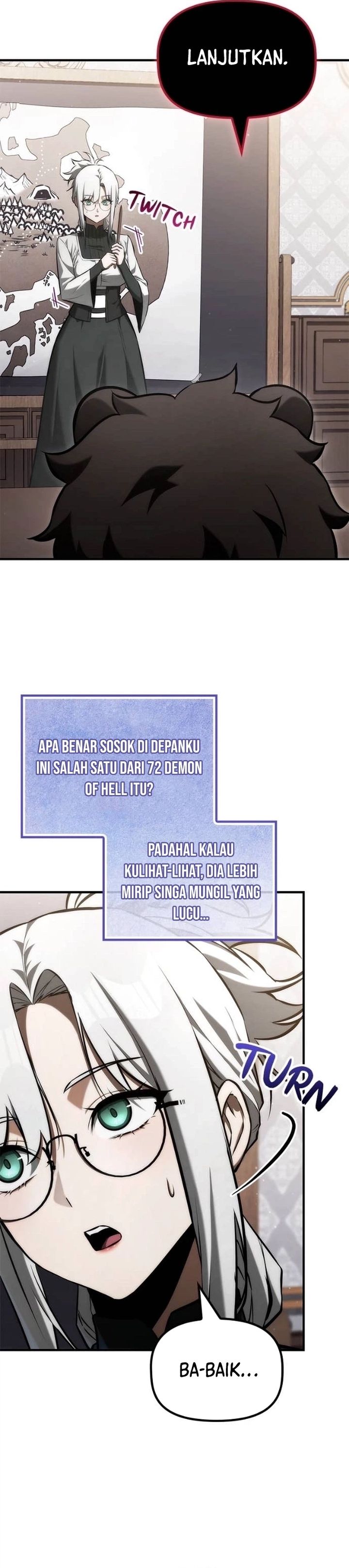 The Necromancer Family’s Young Heir Chapter 46 Bahasa Indonesia