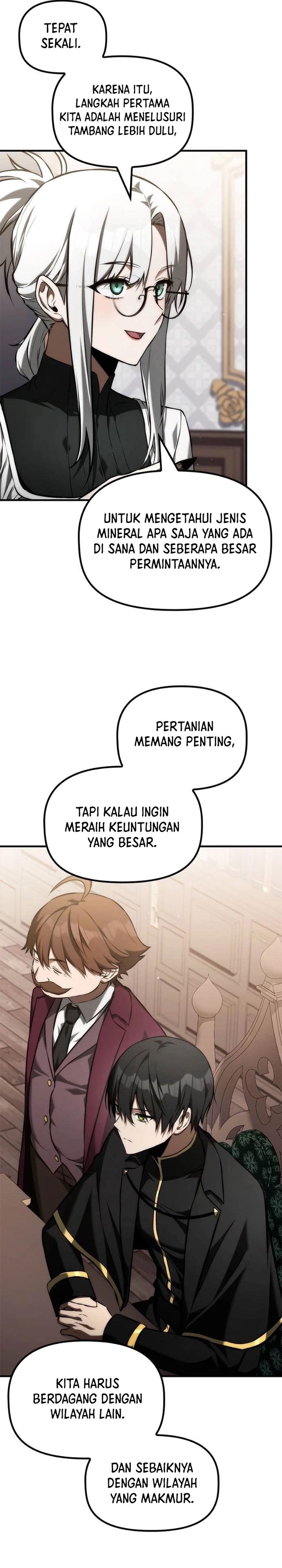 The Necromancer Family’s Young Heir Chapter 46 Bahasa Indonesia