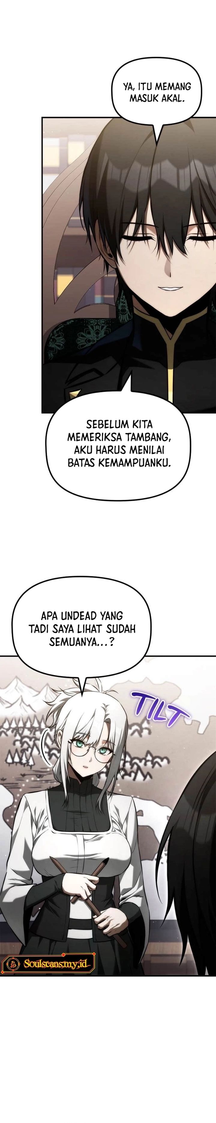 The Necromancer Family’s Young Heir Chapter 46 Bahasa Indonesia