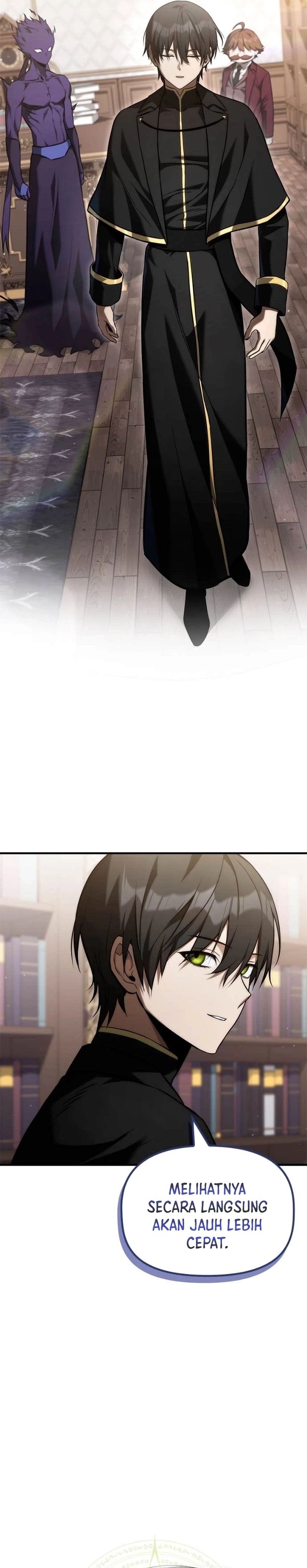 The Necromancer Family’s Young Heir Chapter 46 Bahasa Indonesia