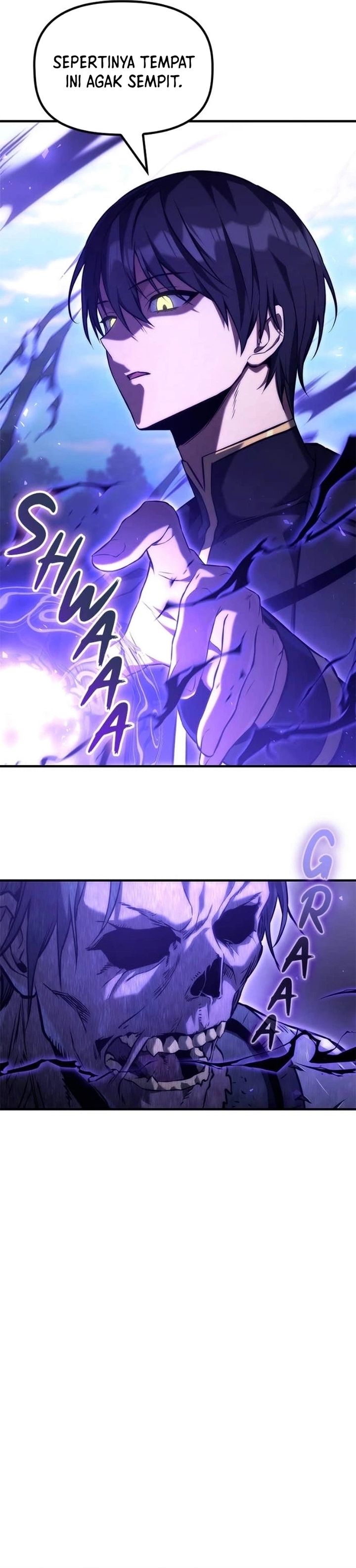 The Necromancer Family’s Young Heir Chapter 46 Bahasa Indonesia