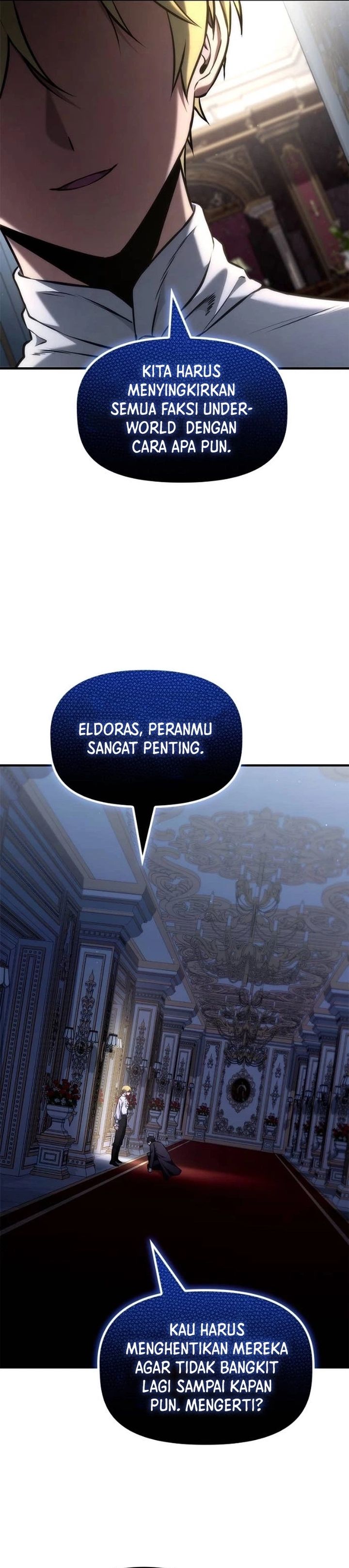 The Necromancer Family’s Young Heir Chapter 46 Bahasa Indonesia