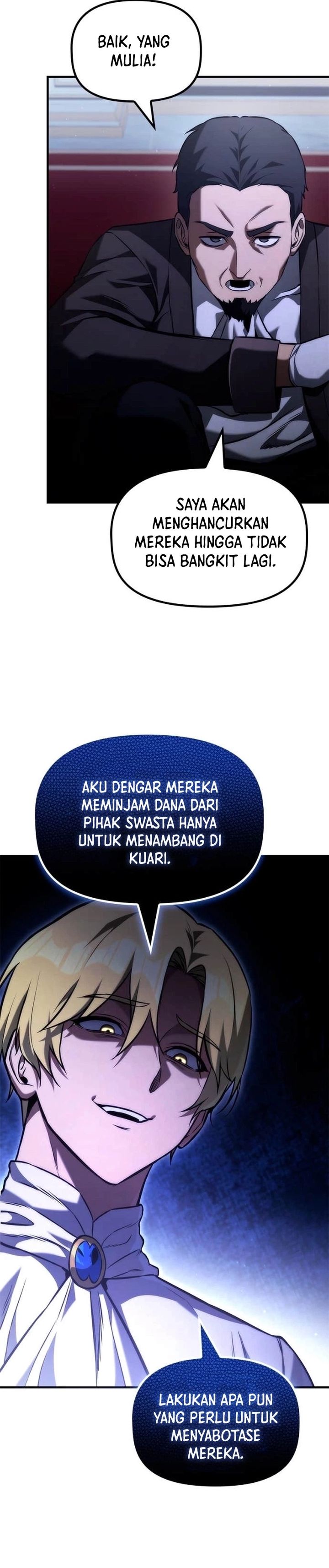 The Necromancer Family’s Young Heir Chapter 46 Bahasa Indonesia