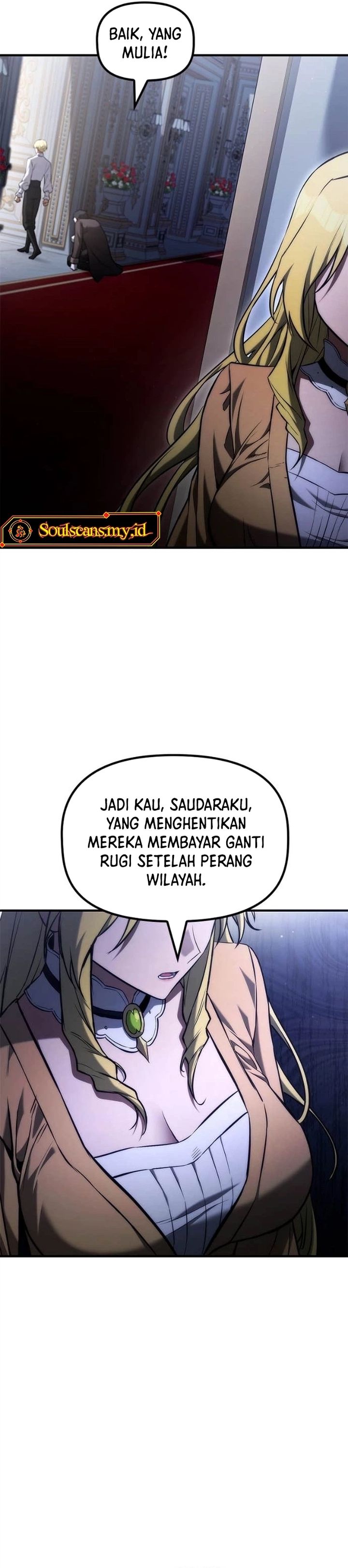 The Necromancer Family’s Young Heir Chapter 46 Bahasa Indonesia