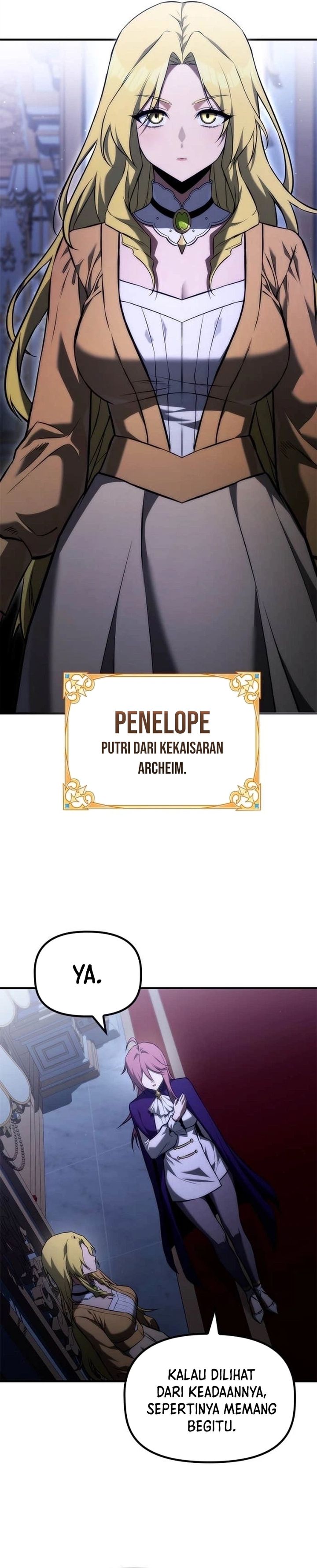 The Necromancer Family’s Young Heir Chapter 46 Bahasa Indonesia