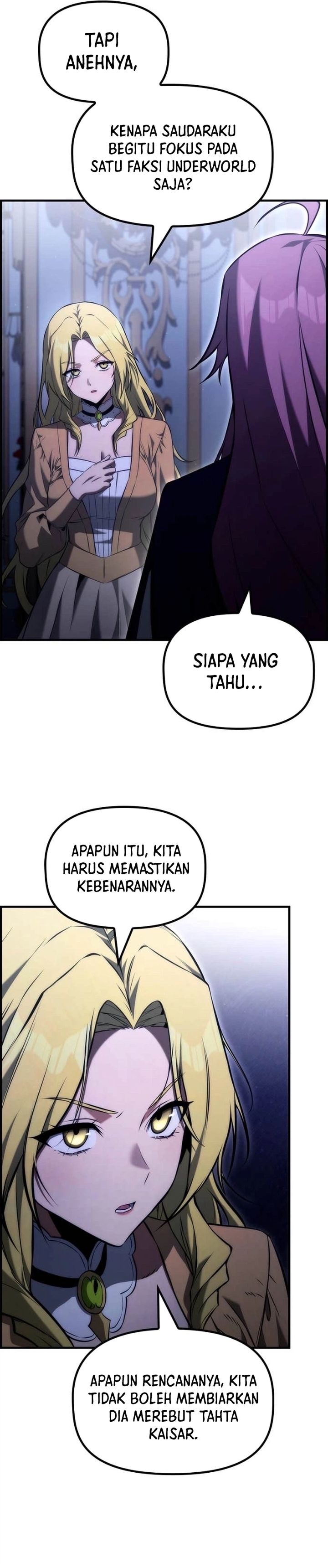 The Necromancer Family’s Young Heir Chapter 46 Bahasa Indonesia