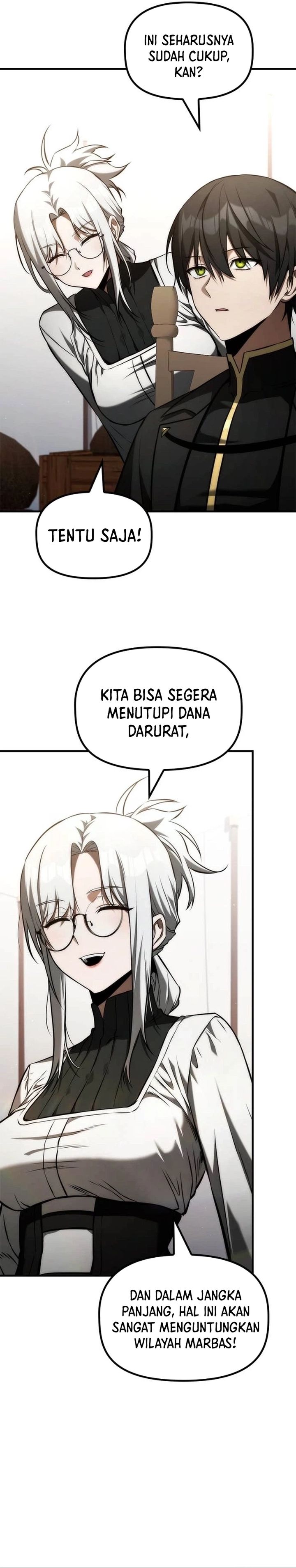 The Necromancer Family’s Young Heir Chapter 46 Bahasa Indonesia