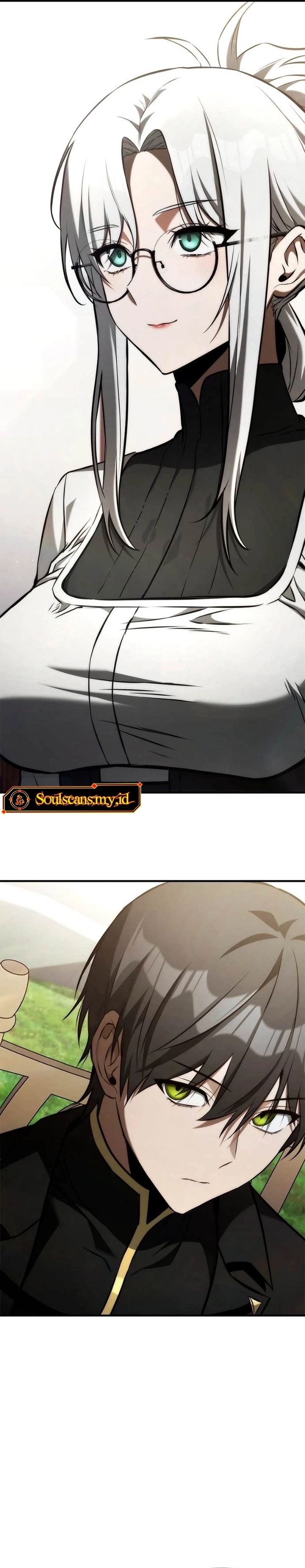 The Necromancer Family’s Young Heir Chapter 46 Bahasa Indonesia