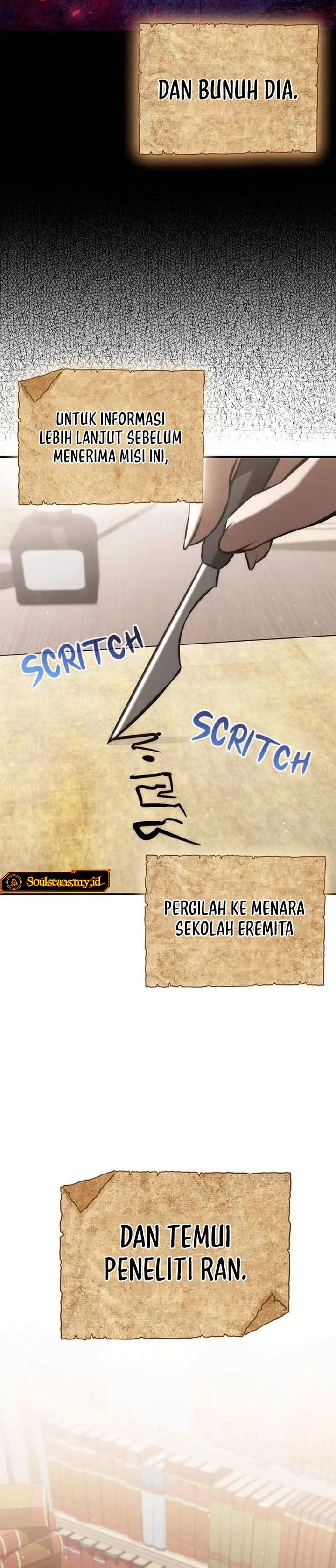 The Necromancer Family’s Young Heir Chapter 48 Bahasa Indonesia