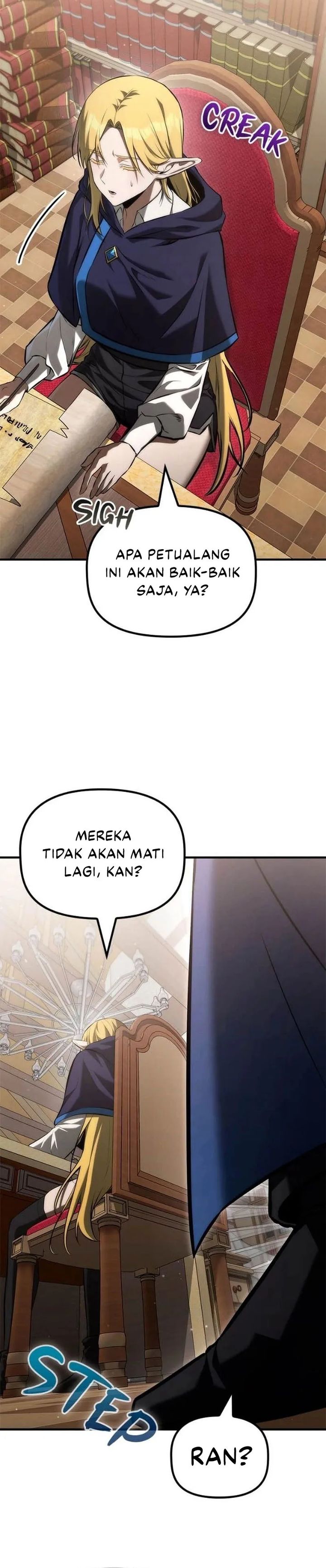 The Necromancer Family’s Young Heir Chapter 48 Bahasa Indonesia