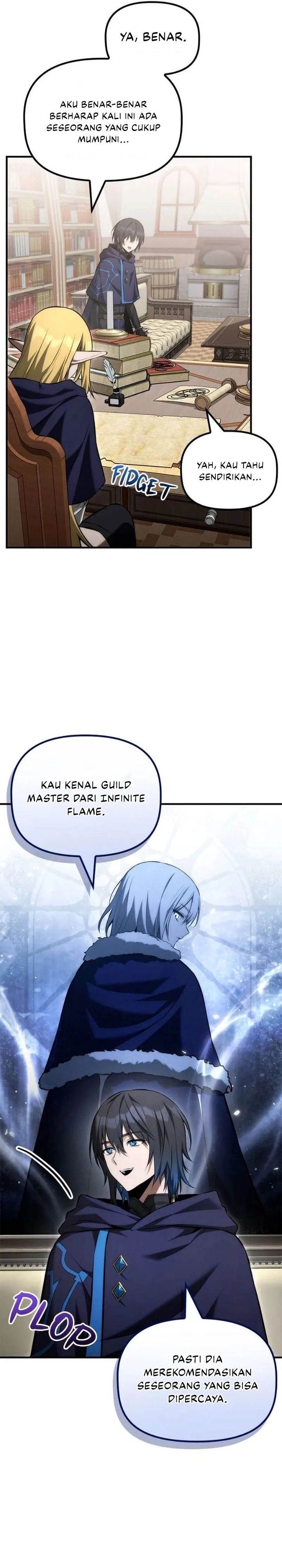 The Necromancer Family’s Young Heir Chapter 48 Bahasa Indonesia