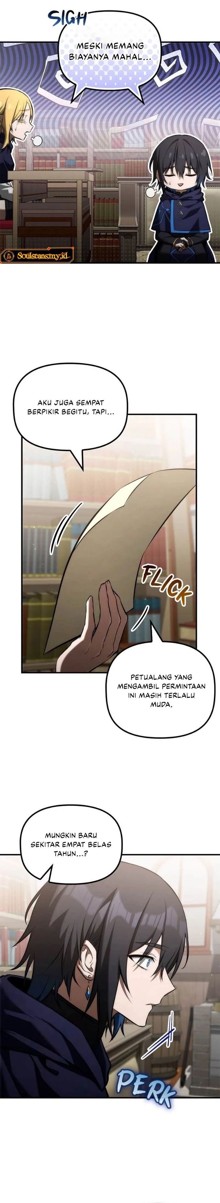 The Necromancer Family’s Young Heir Chapter 48 Bahasa Indonesia