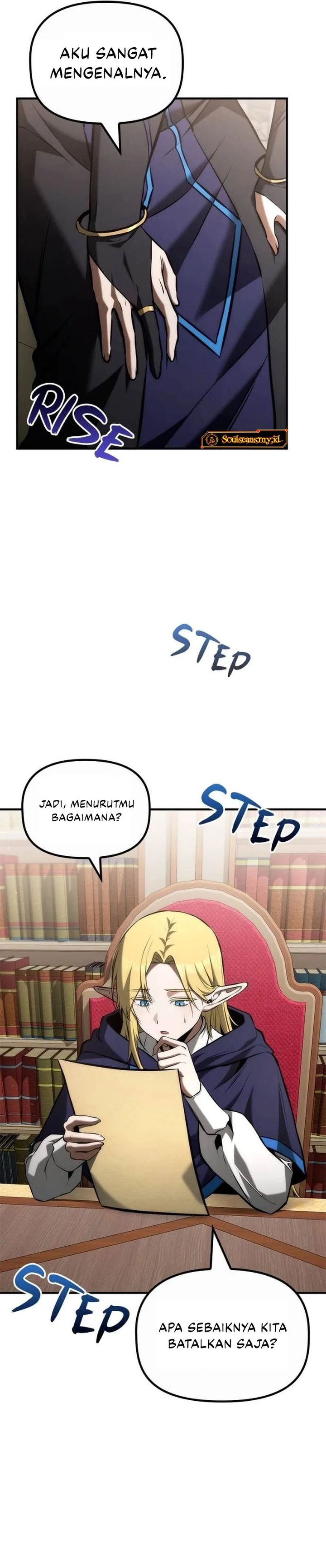 The Necromancer Family’s Young Heir Chapter 48 Bahasa Indonesia