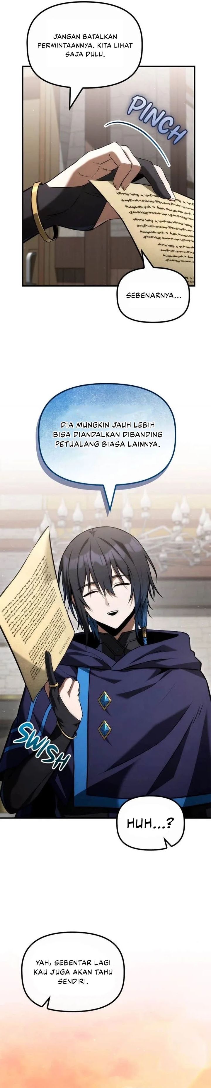 The Necromancer Family’s Young Heir Chapter 48 Bahasa Indonesia