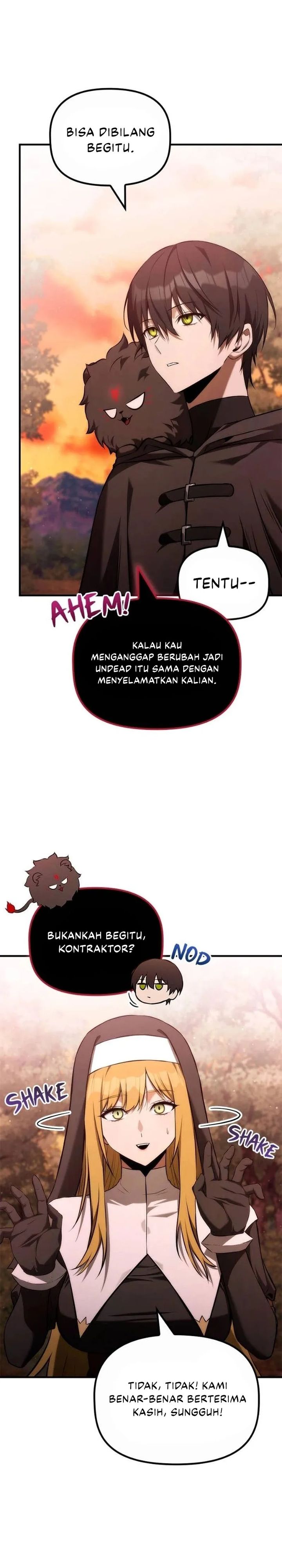 The Necromancer Family’s Young Heir Chapter 48 Bahasa Indonesia