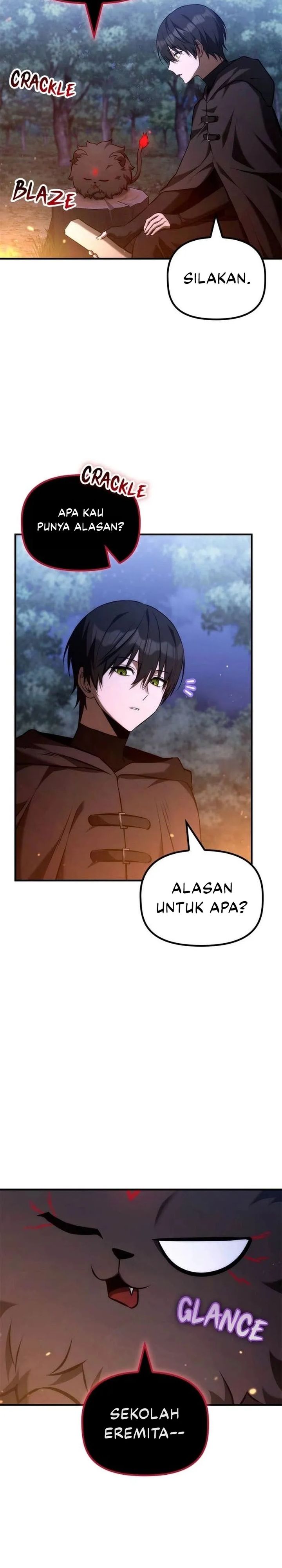 The Necromancer Family’s Young Heir Chapter 48 Bahasa Indonesia