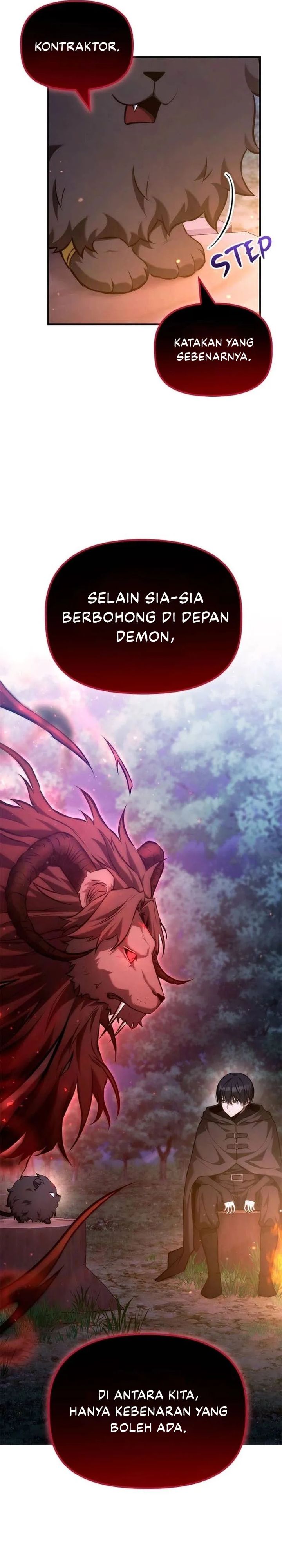 The Necromancer Family’s Young Heir Chapter 48 Bahasa Indonesia