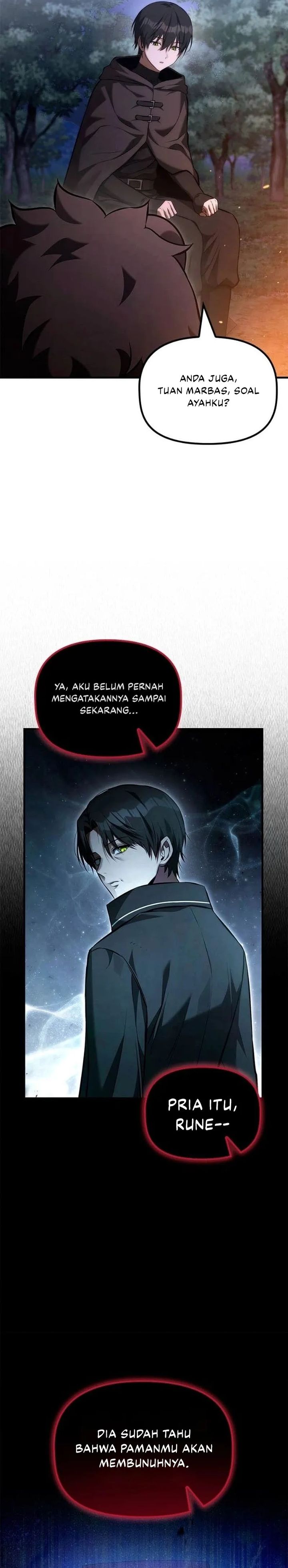 The Necromancer Family’s Young Heir Chapter 48 Bahasa Indonesia