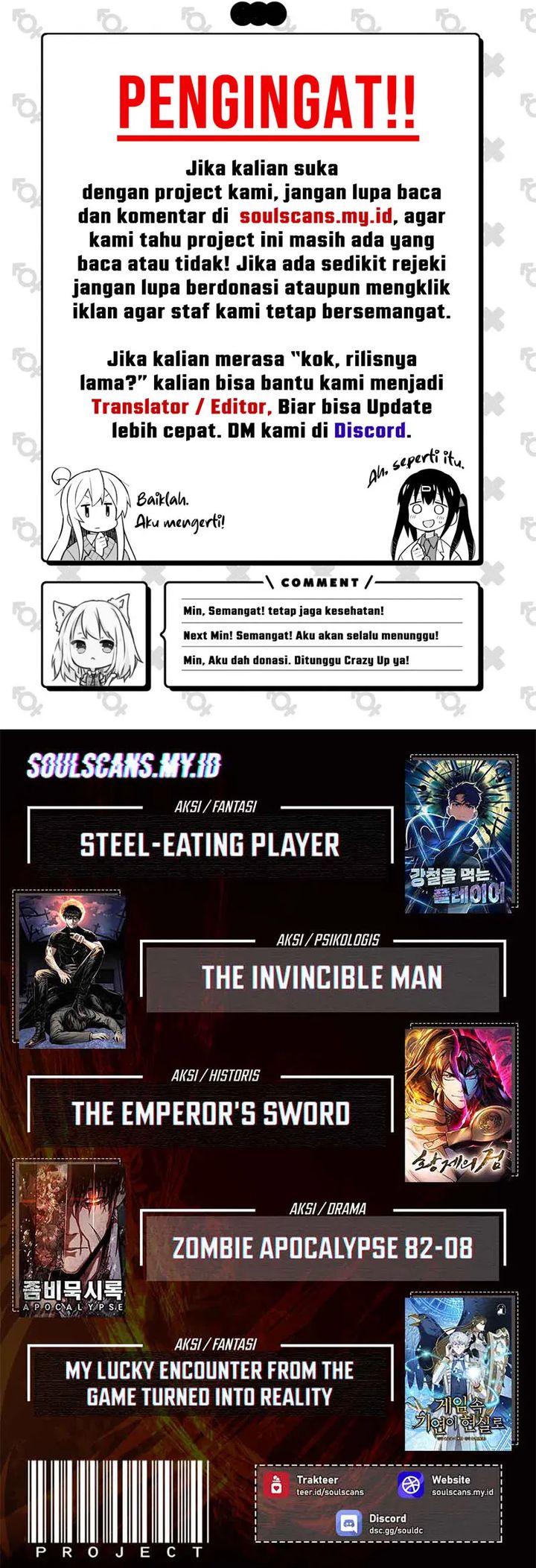 The Necromancer Family’s Young Heir Chapter 48 Bahasa Indonesia