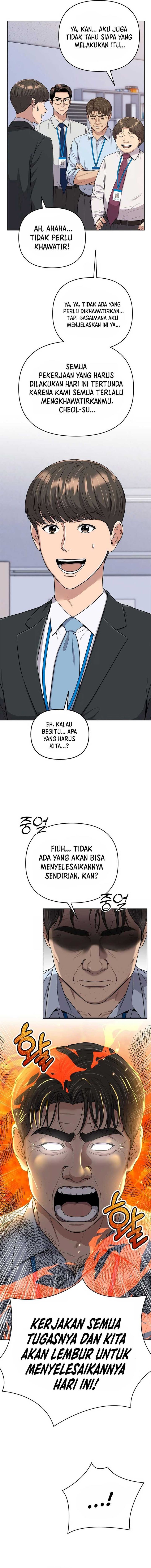 The New Employee Kim Chul-Soo Chapter 14 Bahasa Indonesia