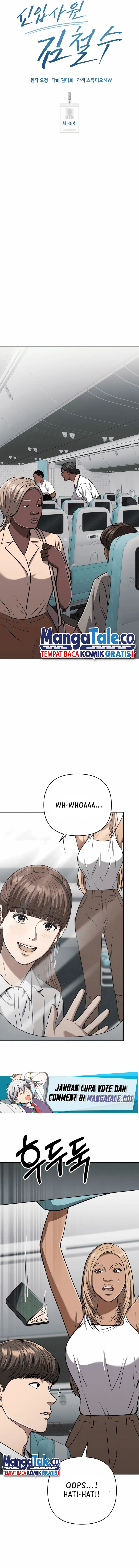 The New Employee Kim Chul-Soo Chapter 36 Bahasa Indonesia