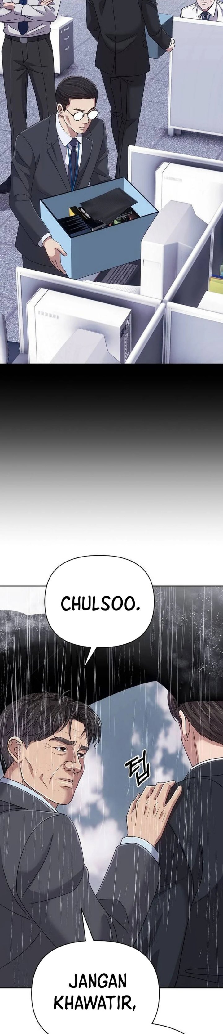 The New Employee Kim Chul-Soo Chapter 129 Bahasa Indonesia