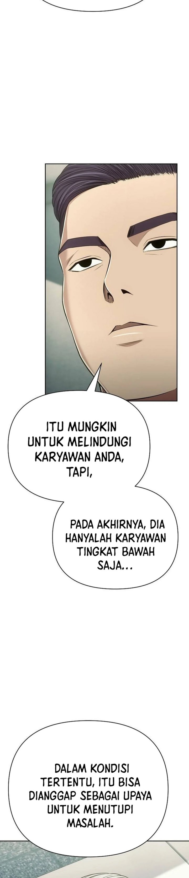 The New Employee Kim Chul-Soo Chapter 129 Bahasa Indonesia