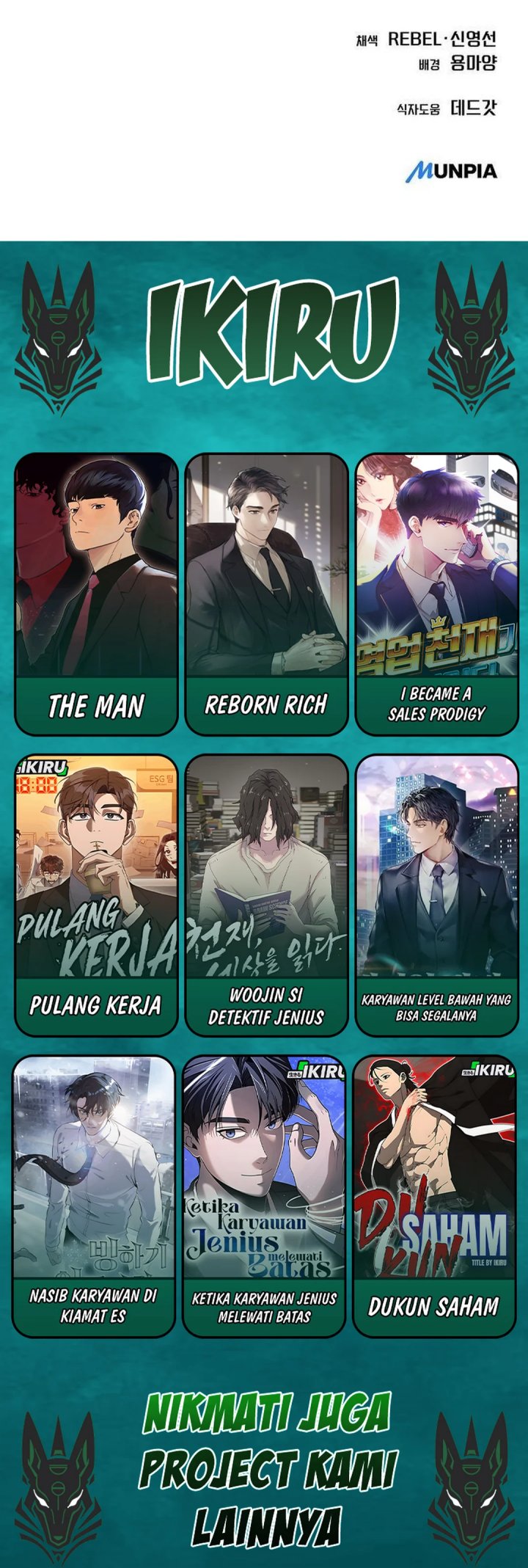 The New Employee Kim Chul-Soo Chapter 129 Bahasa Indonesia