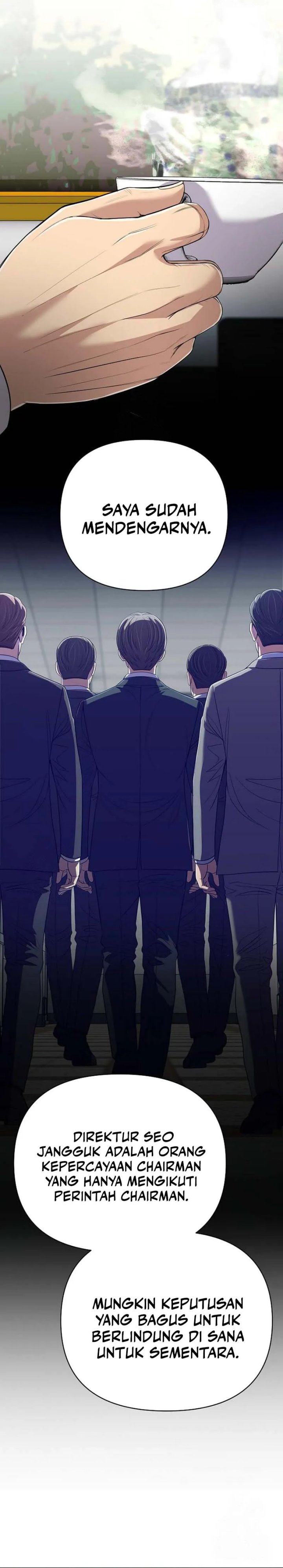 The New Employee Kim Chul-Soo Chapter 130 Bahasa Indonesia