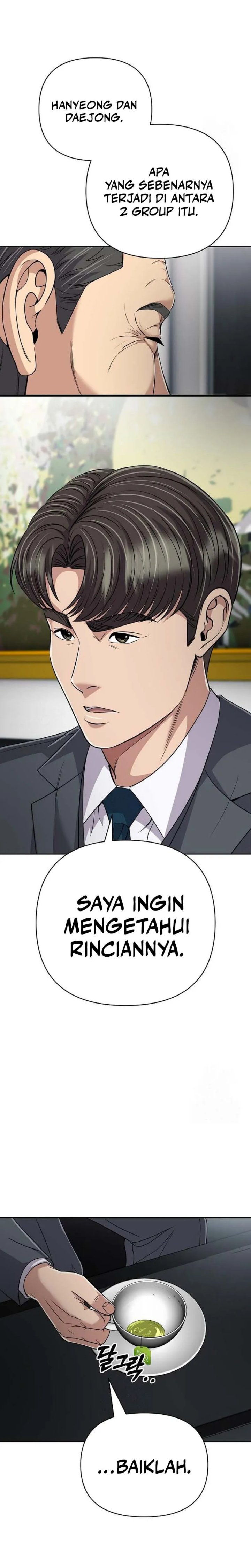 The New Employee Kim Chul-Soo Chapter 130 Bahasa Indonesia
