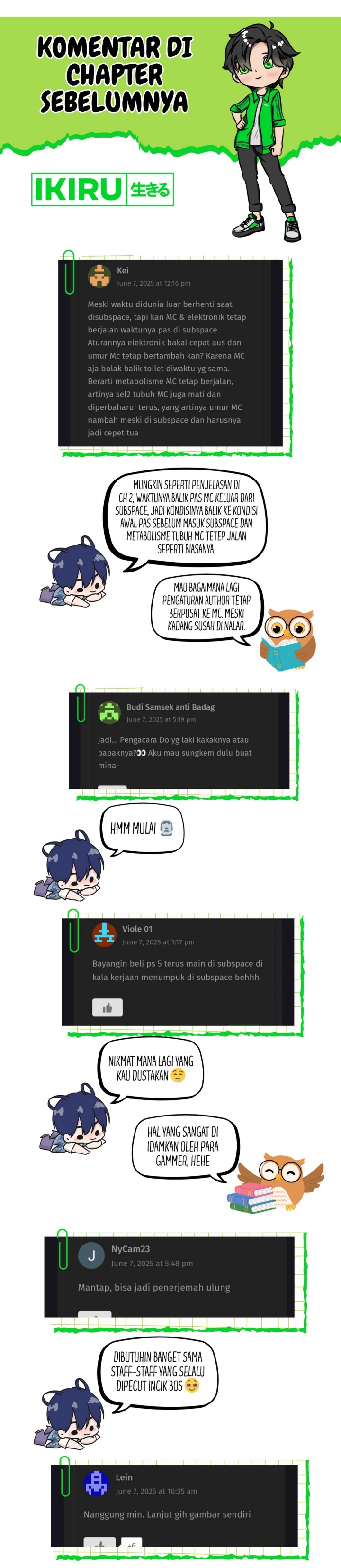 The Ordinary Lawyer’s Subspace Chapter 07 Bahasa Indonesia