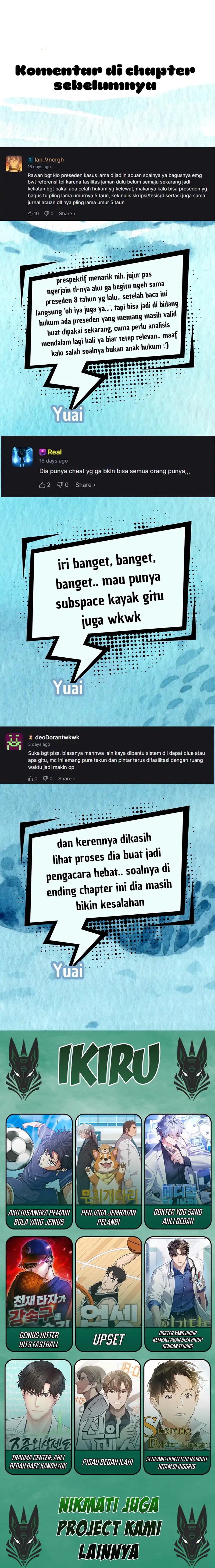 The Ordinary Lawyer’s Subspace Chapter 20 Bahasa Indonesia