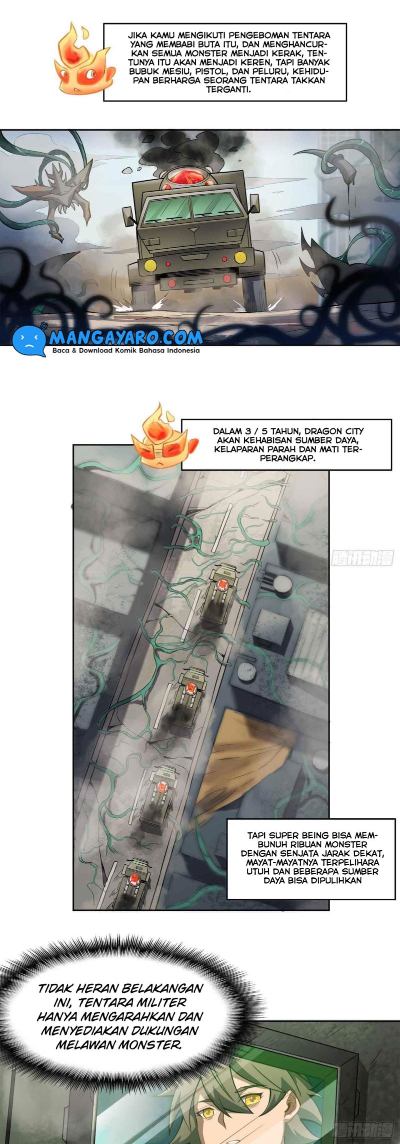 The People on Earth are Too Ferocious Chapter 12 Bahasa Indonesia