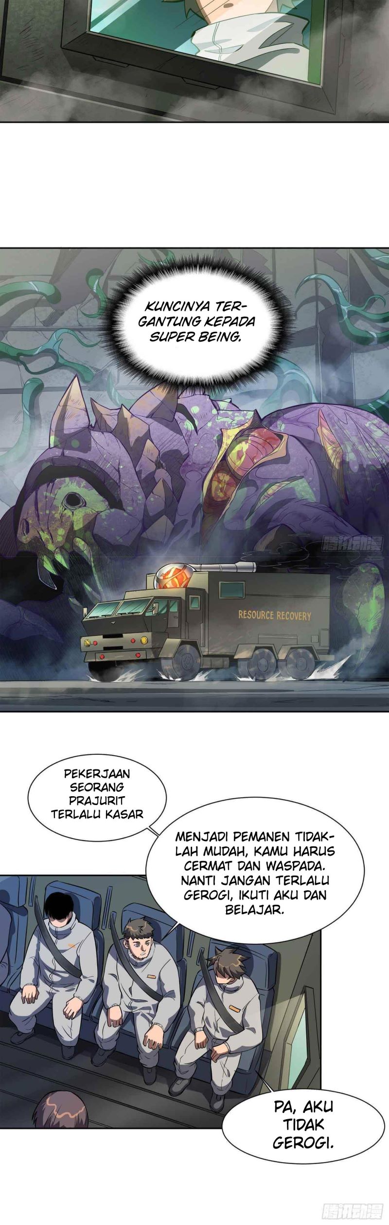 The People on Earth are Too Ferocious Chapter 12 Bahasa Indonesia