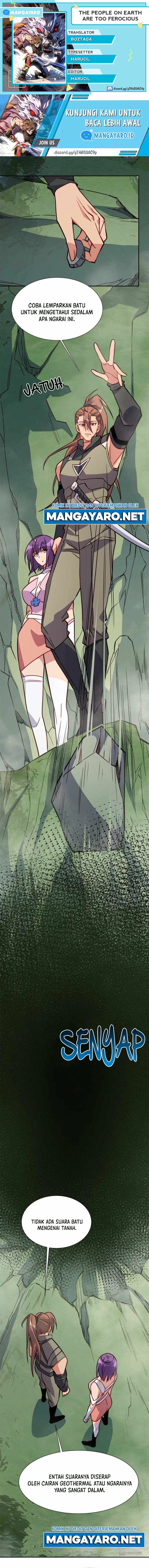 The People on Earth are Too Ferocious Chapter 172 Bahasa Indonesia