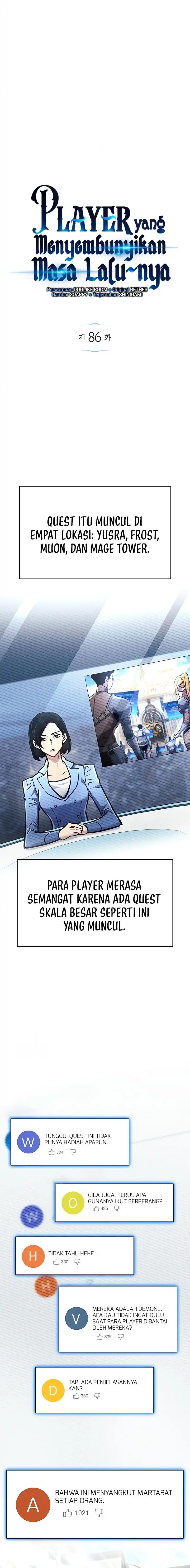 The Player Hides His Past chapter 86