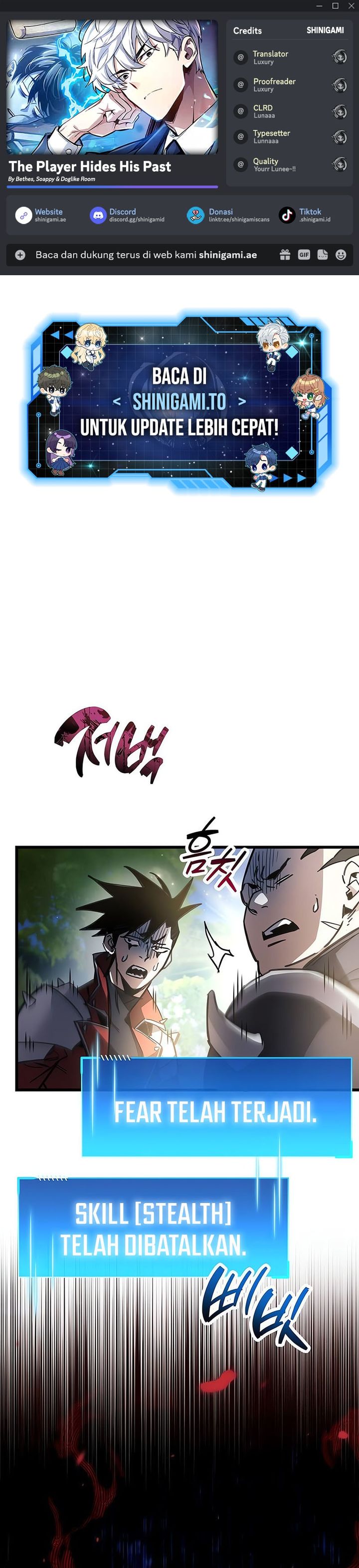 The Player Hides His Past Chapter 99 Bahasa Indonesia