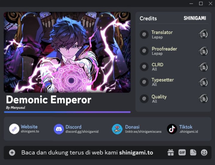 The Player Of The Fallen Family Chapter 00 Bahasa Indonesia