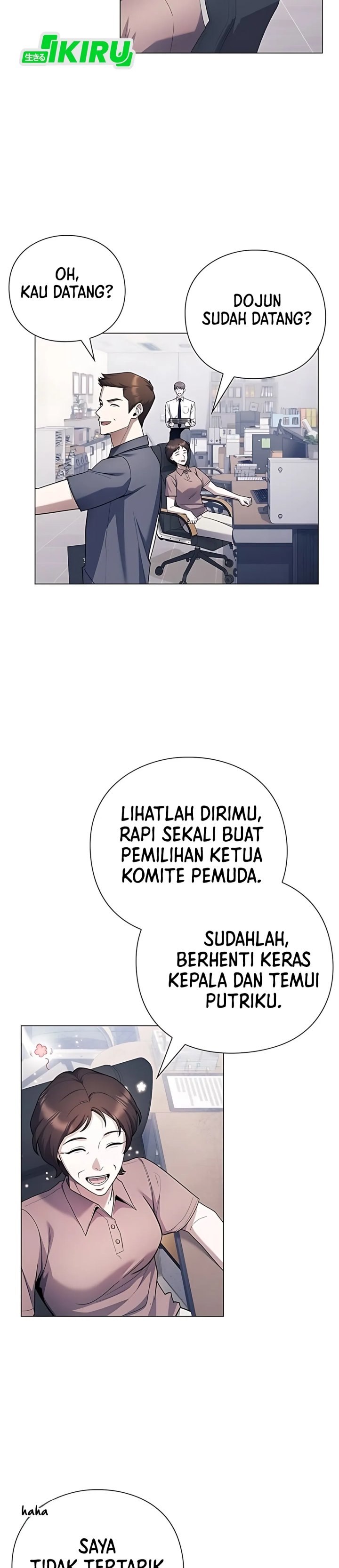 The Politician Who Sees the Future Chapter 01 Bahasa Indonesia