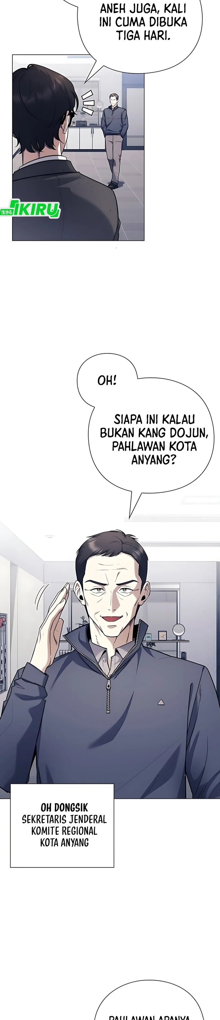The Politician Who Sees the Future Chapter 01 Bahasa Indonesia