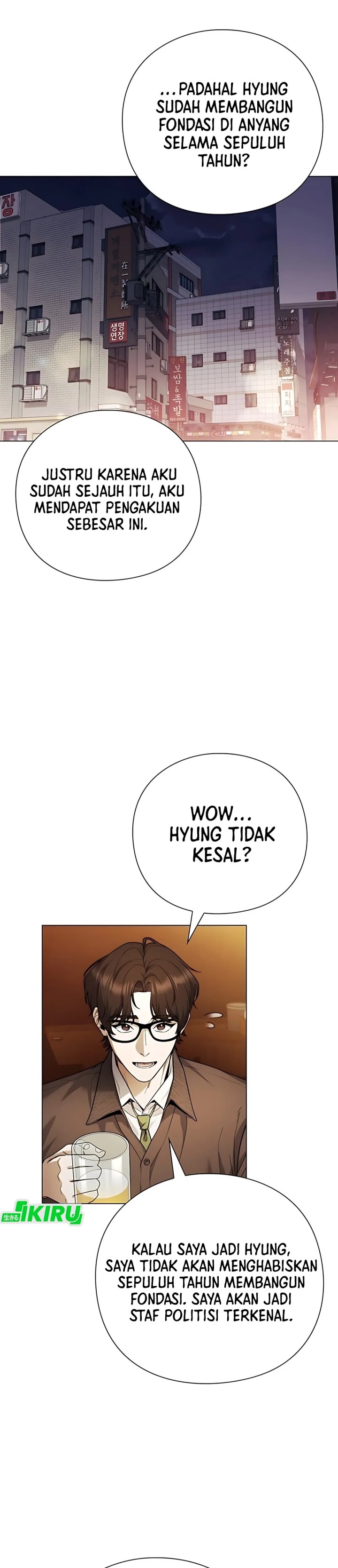 The Politician Who Sees the Future Chapter 01 Bahasa Indonesia