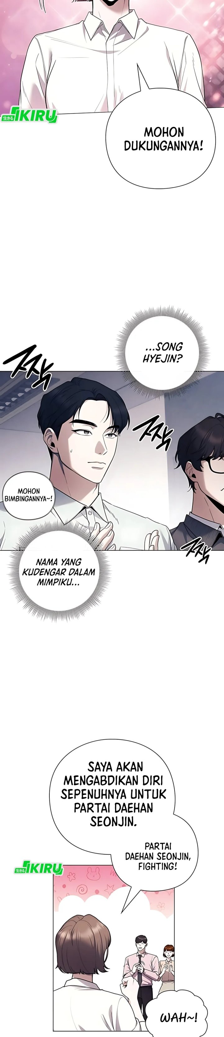 The Politician Who Sees the Future Chapter 01 Bahasa Indonesia