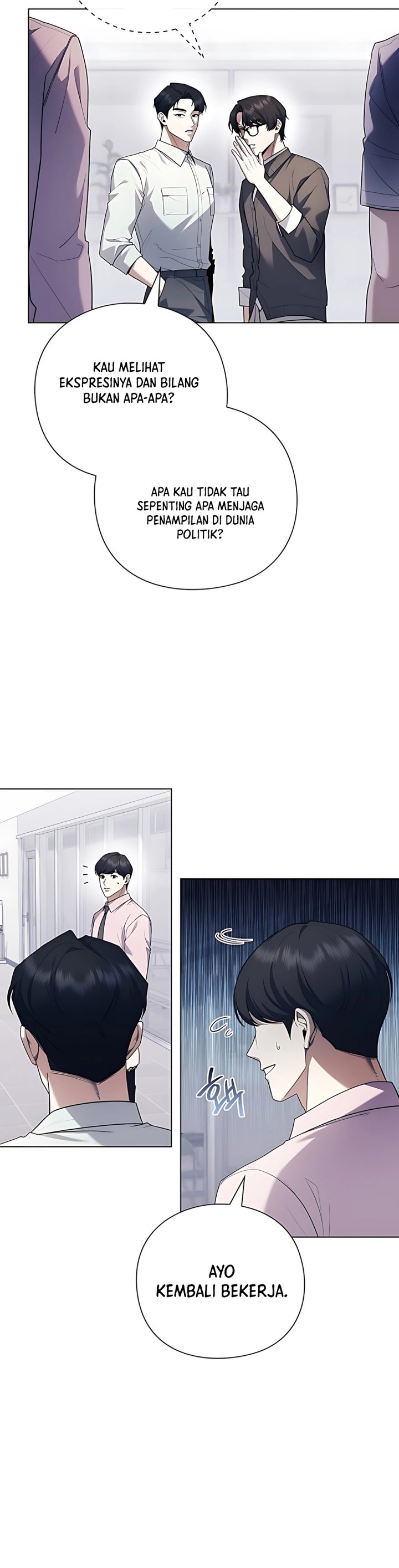 The Politician Who Sees the Future Chapter 02 Bahasa Indonesia