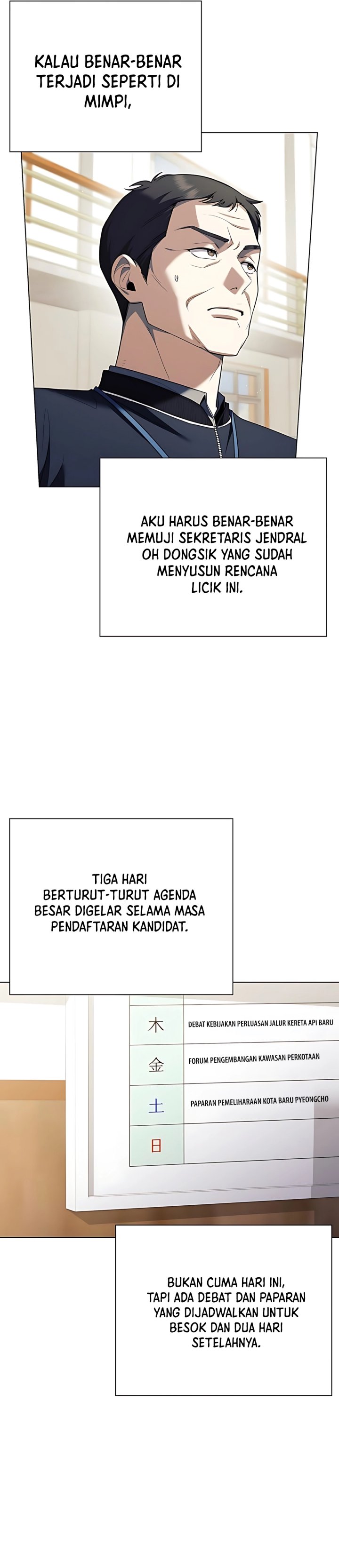 The Politician Who Sees the Future Chapter 02 Bahasa Indonesia