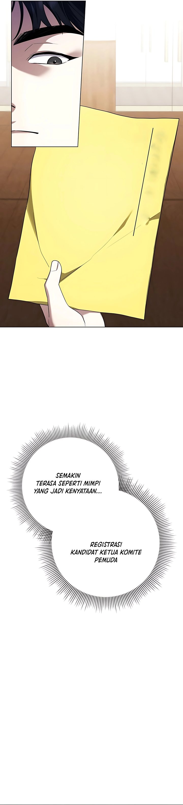 The Politician Who Sees the Future Chapter 02 Bahasa Indonesia