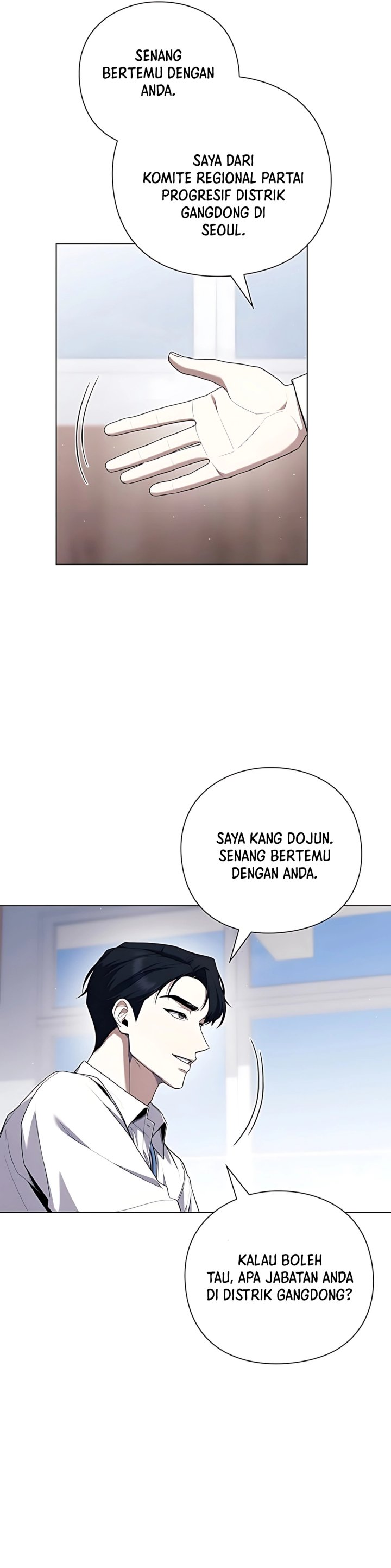 The Politician Who Sees the Future Chapter 02 Bahasa Indonesia