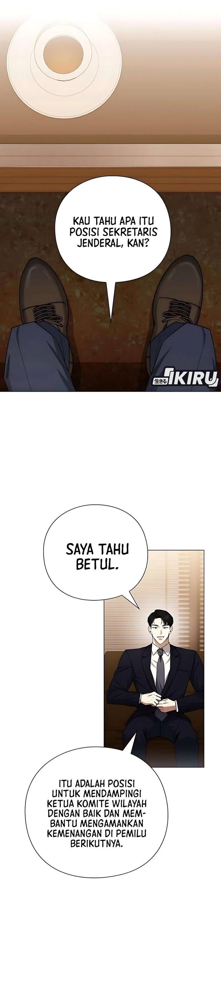 The Politician Who Sees the Future Chapter 04 Bahasa Indonesia