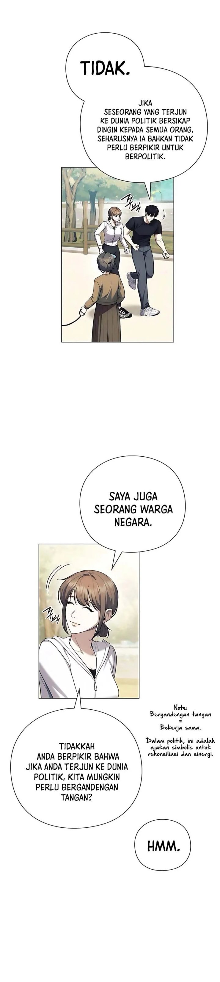 The Politician Who Sees the Future Chapter 05 Bahasa Indonesia